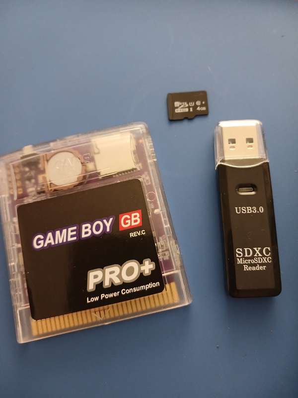 Nintendo Game Boy Color with GB Pro+ and upgraded laminated SPI display