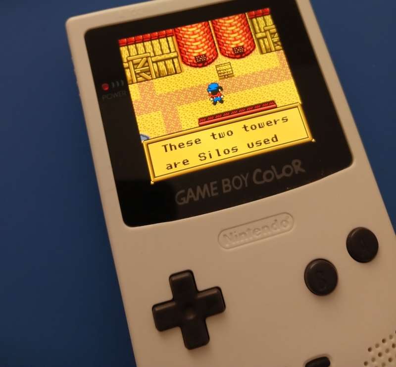 Nintendo Game Boy Color with GB Pro+ and upgraded laminated SPI display