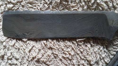 Cutthroat Damascus shaver