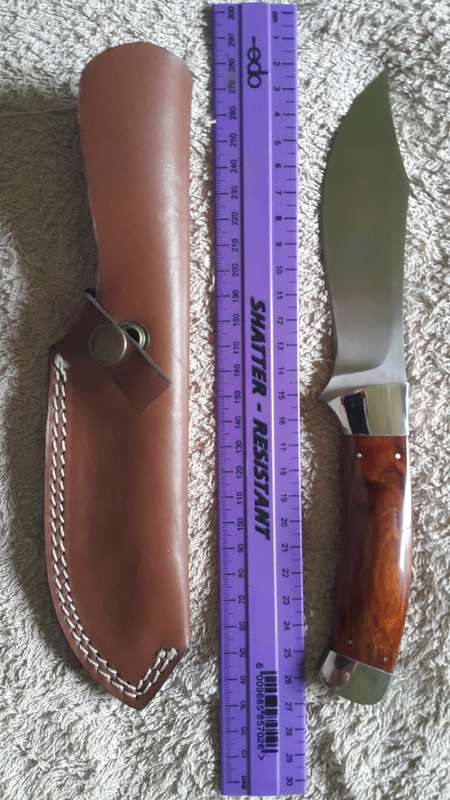 Bossie Hunter 74 with buffalo etching