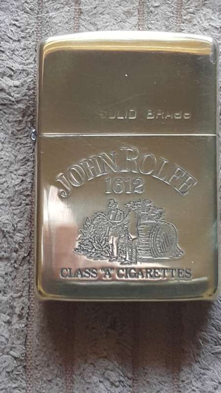 John Rolfe Zippo - hardly used