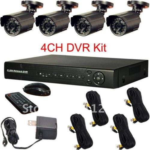 WHOLESALE!GET YOUR 4 CHANNEL COMPLETE CCTV KIT NOW AT A GREAT PRICE