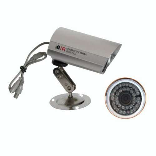 800TVL CCTV Video Camera with 36 IR