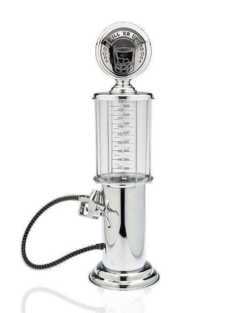 Bar Butler Gas Pump Liquor Dispenser retro chrome-plated