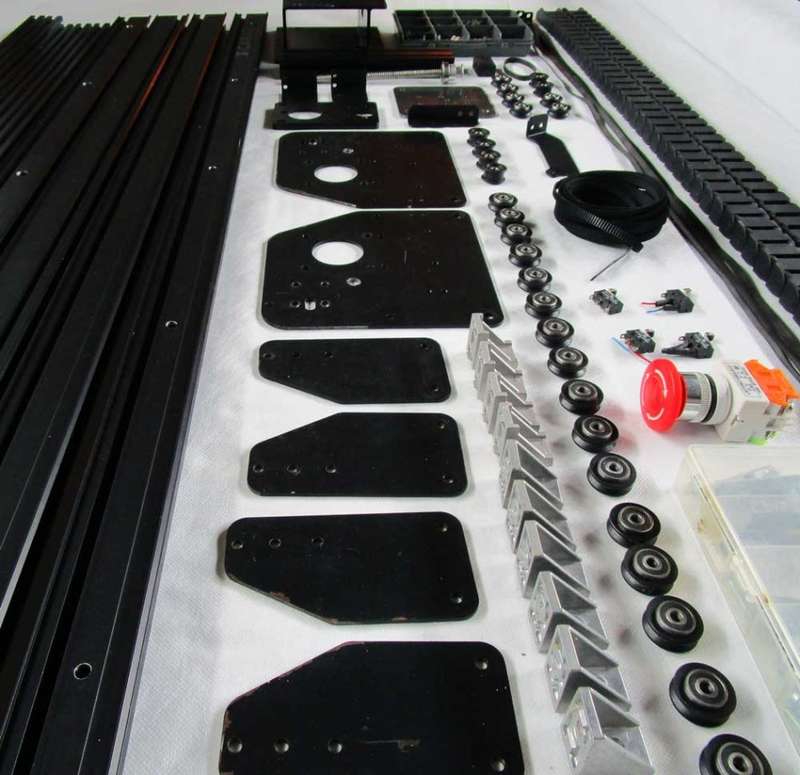 Complete Inventables X-Carve 1000mm CNC mechanical frame Kit