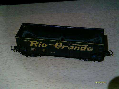Gravel carrier waggon, HO-scale