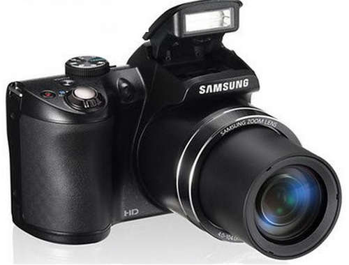 Samsung WB100 Black 16.2 Mega Pixel Digital Camera