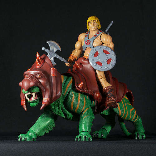 Masters of the Universe MOTU Classics HE-MAN + BATTLE CAT
