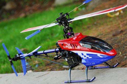 ESky Belt-CP V2 (RED) 6ch 3D RTF R/C Helicopter + Free training skids