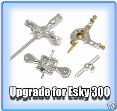 Esky LAMA V3 V4 / Hunter & E-SKY 300 Helicopter full metal head upgrade KIT (ALU)