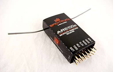Spektrum AR6100e 6-Ch DSM2 2.4Ghz Receiver for DX6i DX7 JR DSX7 and DSX9