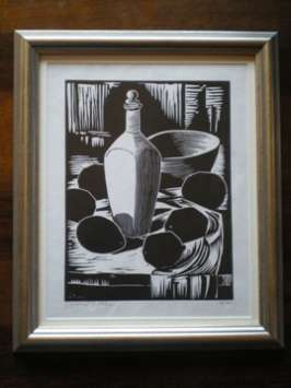 David Botha Linocut size 225mm x 310mm