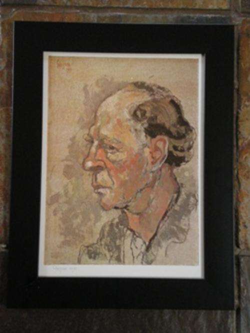 Gregoire Print signed in pencil size 375mm x 270mm