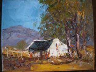 Corne Weideman oil on canvas size 250mm x 200mm