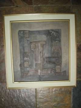 Jan Dingemans oil on board size 630mm x 590mm