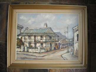 Pierre de Villiers Oil on board size 600mm x 450mm