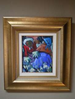 Hennie Niemann Oil on board size 300mm x 240mm
