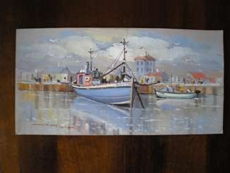Johnnie de Kock  watercolour size 400mm x 200mm