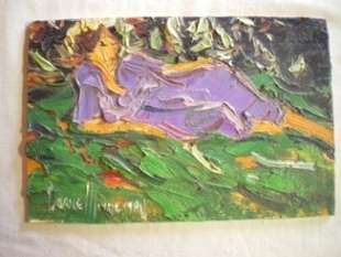 Corne Weideman Oil on board size 225mm x 150mm