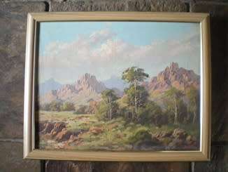 Titta Fasciotti Oil on board size 450mm x 340mm