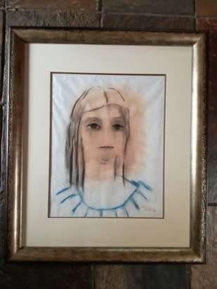 Pieter van der Westhuizen mixed media size 600mm x 480mm