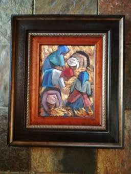 Hennie Niemann Oil on board size 440mm x 330mm