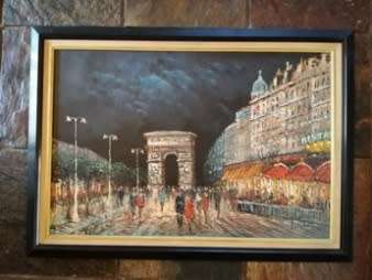 Burnett Oil size 880mm x 590mm