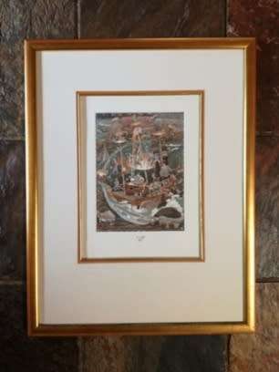 Hardy Botha Etching size 330mm x 245mm