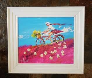 Corne Weideman Oil on board size 600mm x 500mm