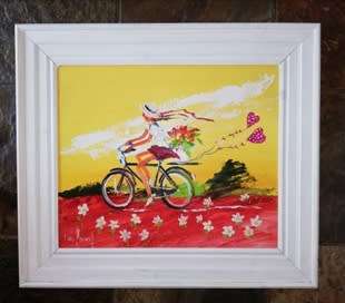Corne Weideman Oil on board size 600mm x 500mm