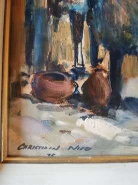 Christiaan Nice Oil on board size 390mm x 290mm