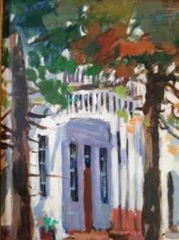 Wessel Marais Oil on board size 430mm x 340mm