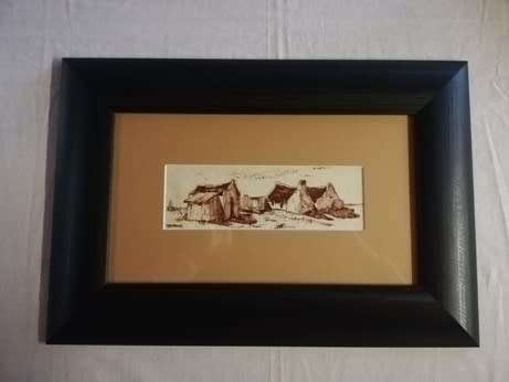 Otto Klar Ink on paper size 230mm x 80mm