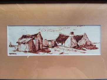Otto Klar Ink on paper size 230mm x 80mm