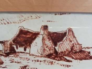 Otto Klar Ink on paper size 230mm x 80mm