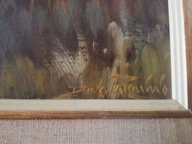 Dino Paravano Oil on board size 590mm x 430mm