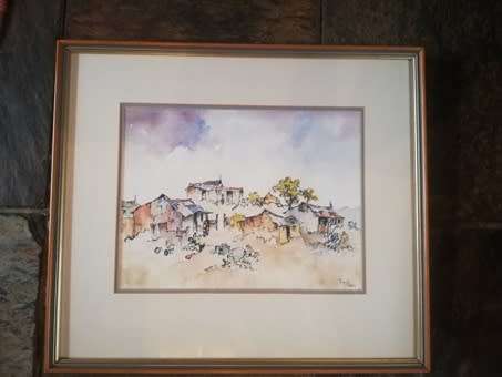 Conrad Theys Mixed media size 350mm x 270mm