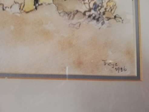 Conrad Theys Mixed media size 350mm x 270mm