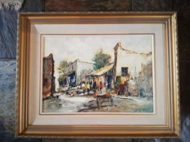 Christiaan Nice Oil on board size 490mm x 340mm
