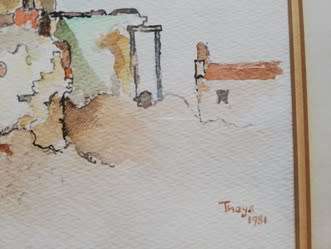 Conrad Theys Mixed media size 370mm x 280mm