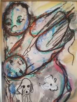 Frans Claerhout Mixed media size 270mm x 190mm