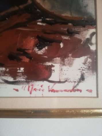 Marie Vermeulen-Breedt Oil on board size 470mm x 340mm