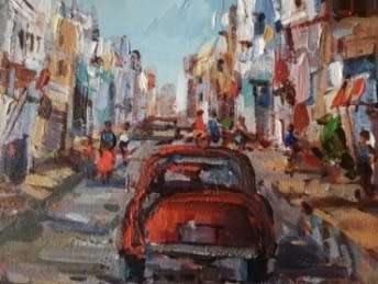 Stefan de Beer Oil size 900mm x 600mm
