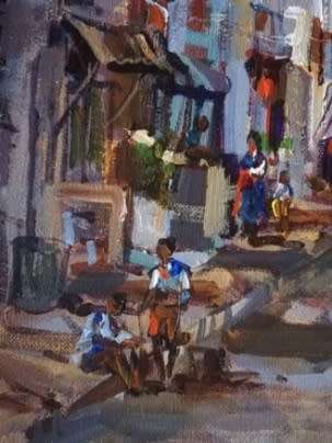 Stefan de Beer Oil size 900mm x 600mm