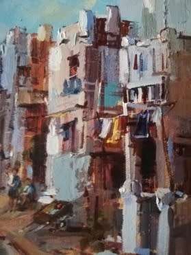 Stefan de Beer Oil size 900mm x 600mm
