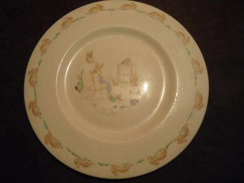 Royal Doulton bunnykins plate