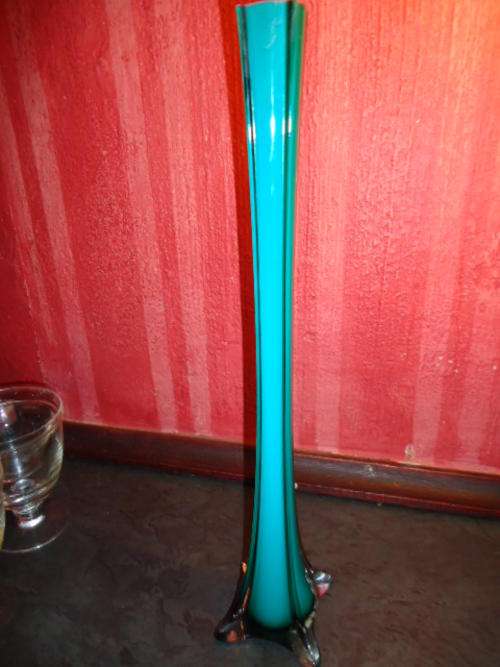 Aqua marine  Vase