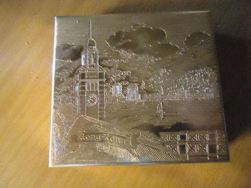 Brass cigatette case