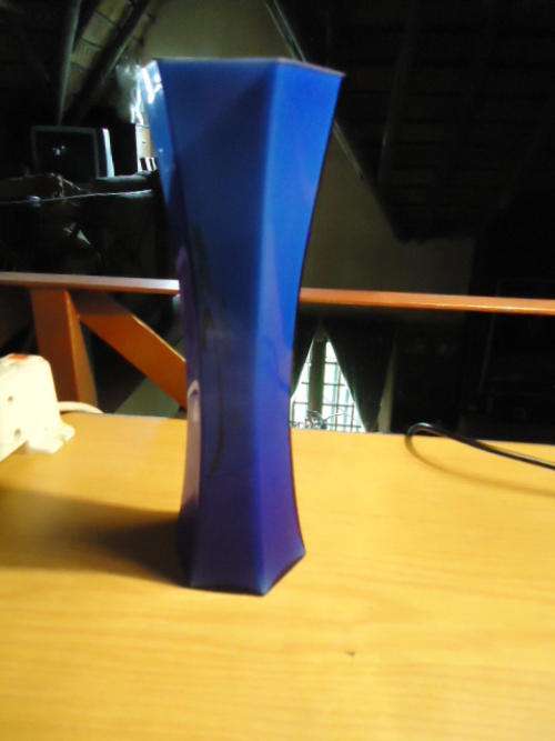 Blue vase