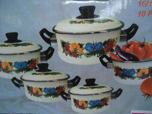 Emamel prnited pots 1